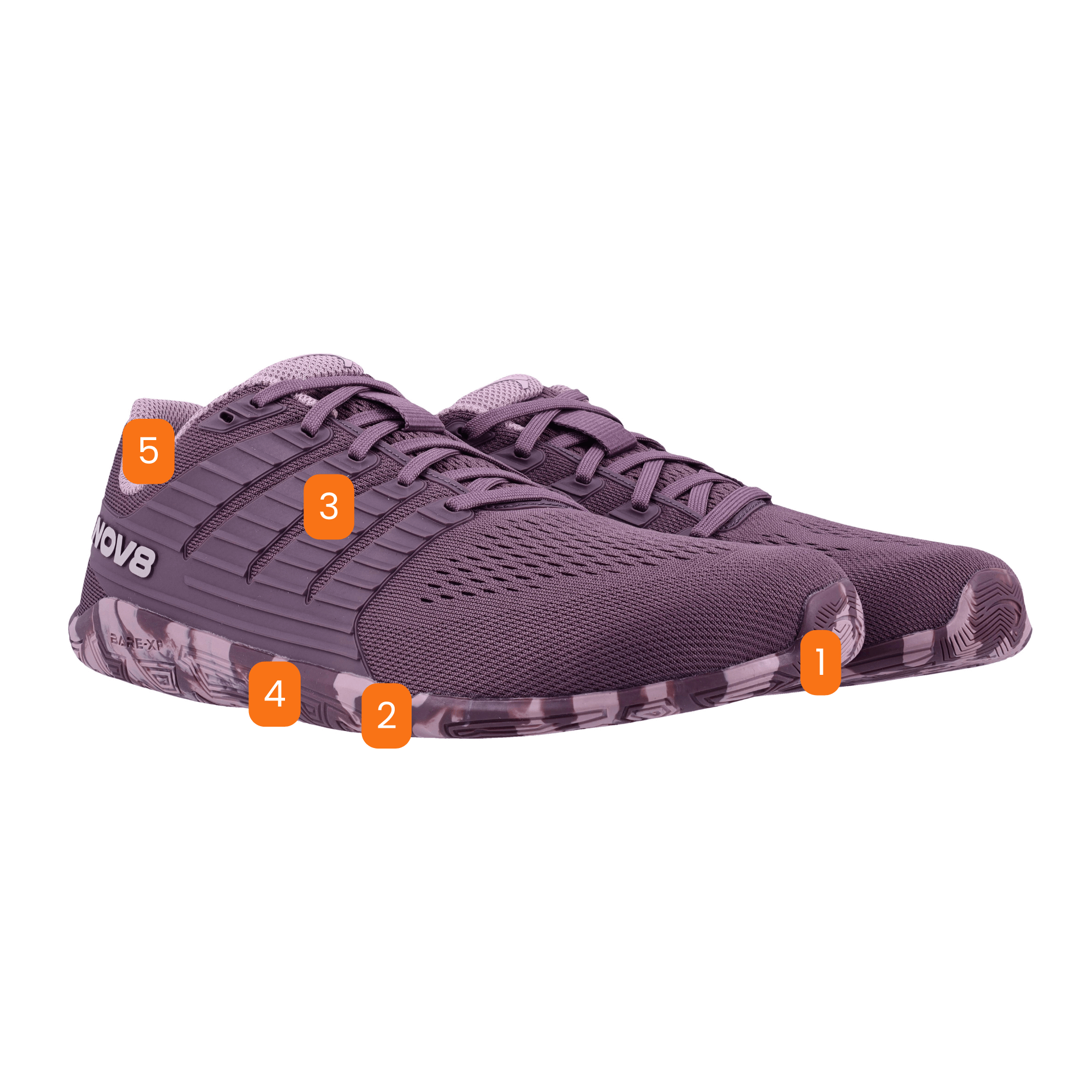 INOV8_Bare-XF_V2_Womens_Purple_Multi_Features_Image_All.png