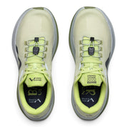 Endurance Edge Mount to Coast C135 women's running shoes in light green with dual lacing system and mesh upper
