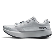 Endurance Edge H1 grey road-to-trail running shoe with thick CircleCELL midsole and dual lacing system